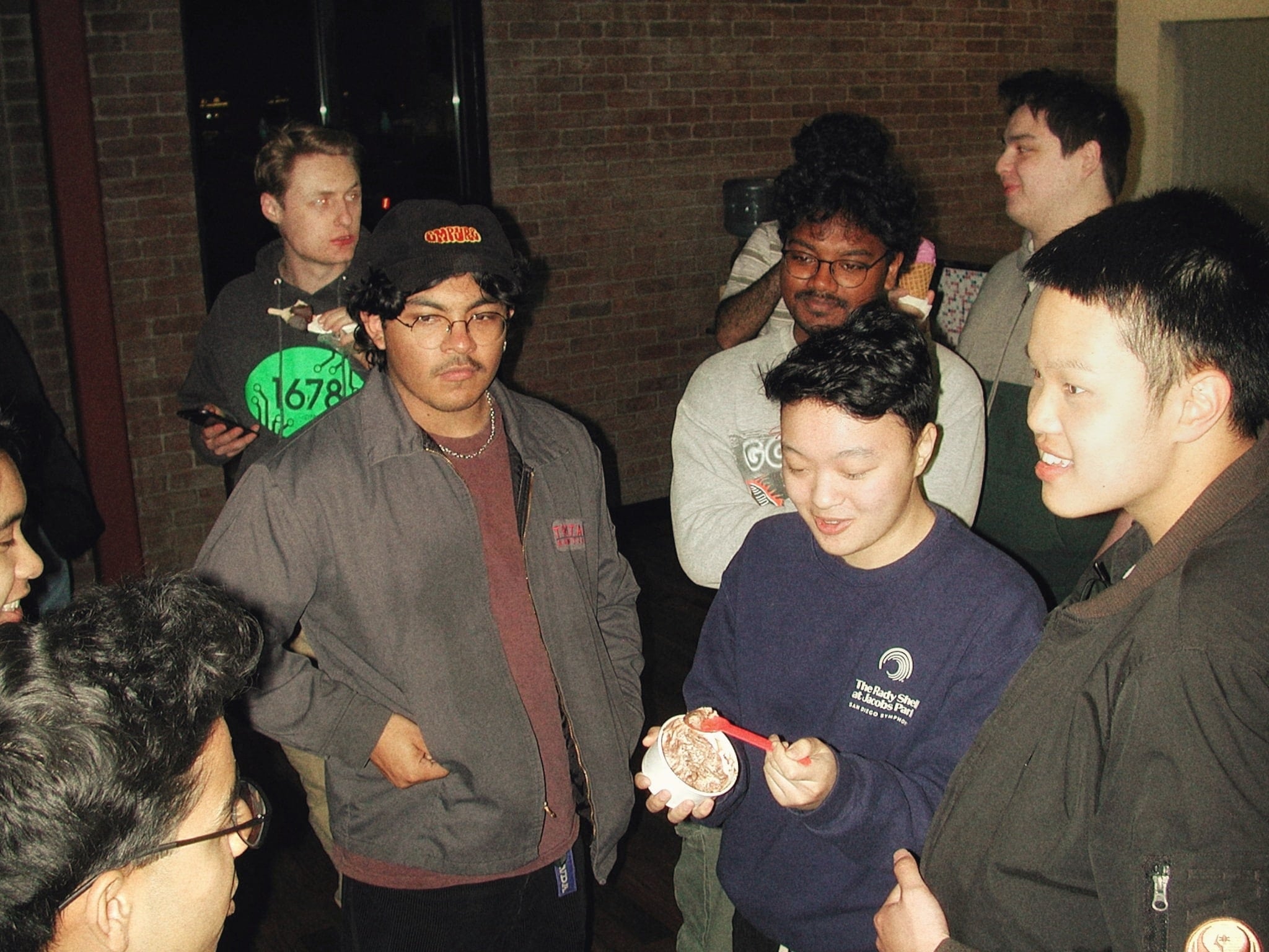 Team Members Have a Club Outing at the Beach